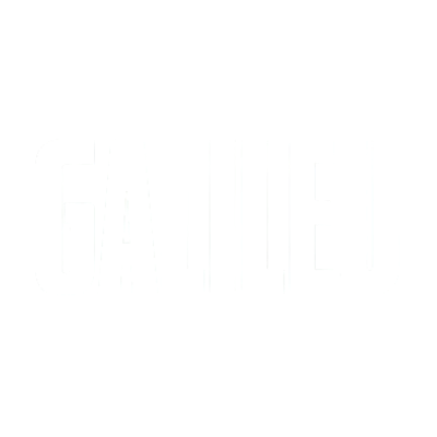 Logo da Revista Galileu em branco com fundo transparente.